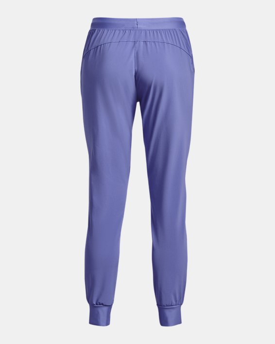 Women's UA Armour Sport Woven Pants, Blue, pdpMainDesktop image number 5